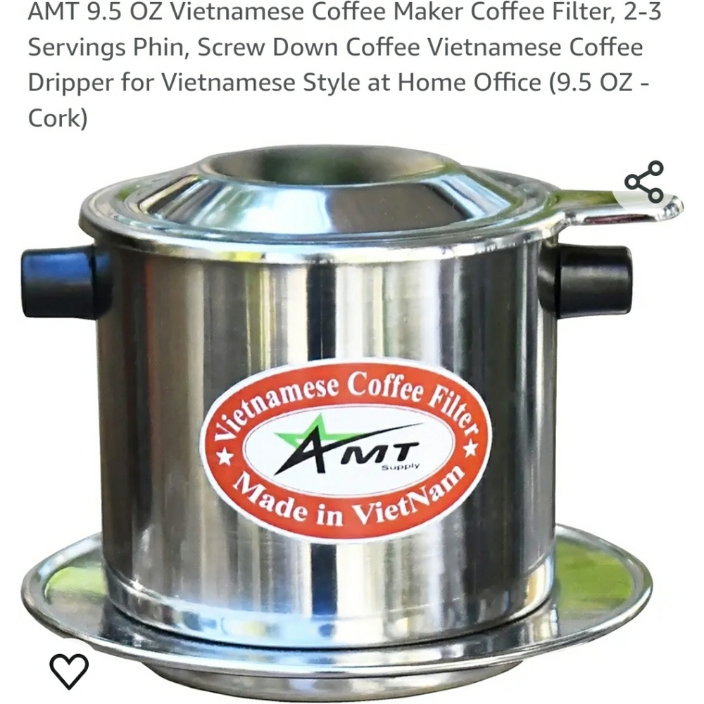 AMT Supply coffee filter 9.5 oz. Cork